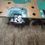 Playstation 5 HDMI socket clearly broken apart in the center