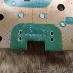 Part way through trace repairs for ripped off and broken PS5 HDMI port pads